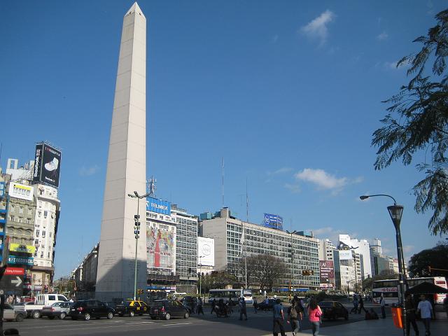 IMG_4051.JPG - Argentinien Buenos AiresAvenida 9 de JulioObelisk